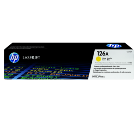 HP TONER CE312A AMARILLO 126A CP1000/1025NW/M175 1.000 CPS