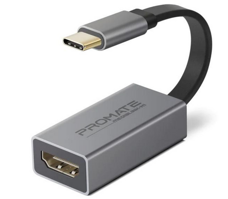 PROMATE MEDIALINK-H1 ADAPT USB-C A HDMI 4K GRIS