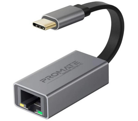 PROMATE GIGALINK-C HUB ADAPTADOR USB-C A LAN 1000 MBPS