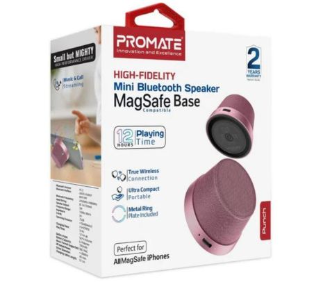 PROMATE PUNCH.PINK PARLANTE MINI BT HIGH FIDELITY 3W