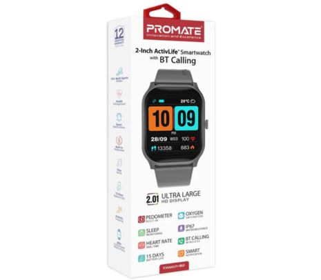 PROMATE XWATCH-B2.GRAPHITE RELOJ SMART BT 2.01