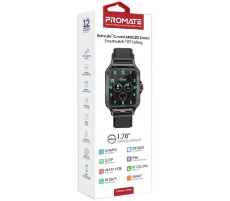 PROMATE XWATCH-RM.BLACK RELOJ SMART BT 1.78