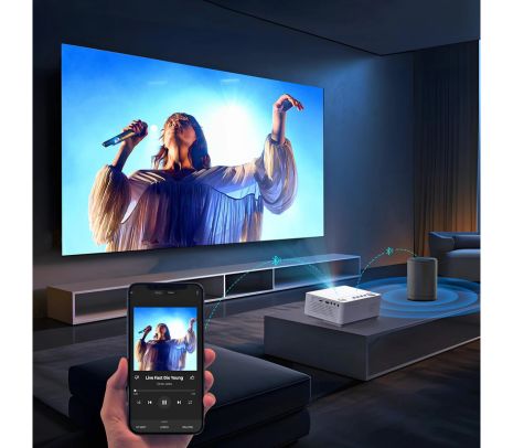 VANKYO LEISURE L470A PROYECTOR 720P/ANDROID INCLUIDO/WI-FI/CON PANTALLA 100”