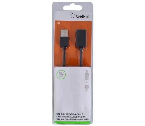 BELKIN F3U153BT1.8 CABLE EXTENSION USB A/A 1.8MTS