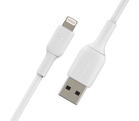 BELKIN CAA001BT1MWH CABLE LIGHTNING A USB-A BLANCO