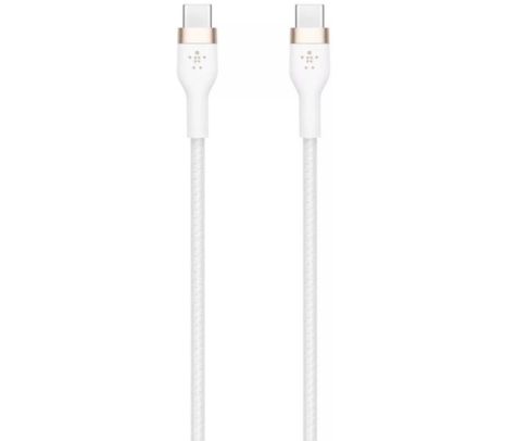 BELKIN CAB011DS3MWH CABLE USB-C A USB-C 2.0 WHITE 60W 3M *