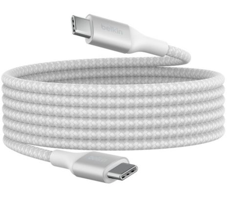 BELKIN CAB015BT2MWH CABLE USB-C A USB-C WHITE 240W 2M CP