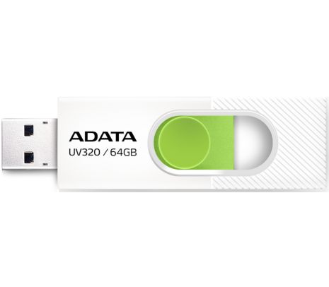 ADATA PEN DRIVE AUV320-64G-RWHGN 64GB BLANCO/VERDE