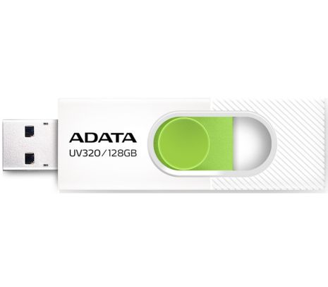 ADATA PEN DRIVE AUV320-128G-RWHGN 128GB BLANCO/VERDE
