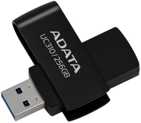 ADATA PEN DRIVE UC310-256G-RBK 256BG USB-A NEGRO