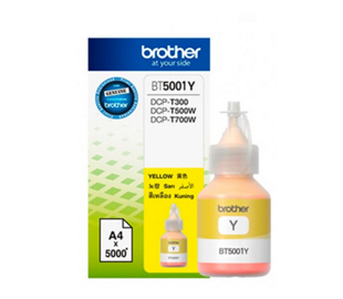 BROTHER BT5001Y AMARILLO BOTELLA T310/T420/T500/T510 5000CPS