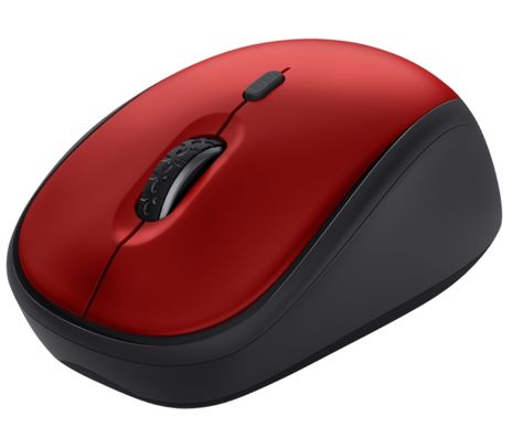 TRUST 24550 MOUSE YVI+ SILENT ECO RED INAL