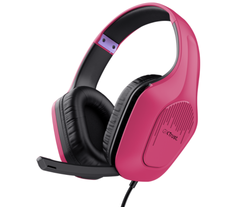 TRUST 24992 HEADSET GAMING GXT415P ZIROX PINK PC/CONSOLA