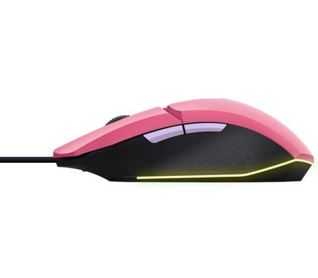 TRUST 25068 MOUSE GAMING GXT109 FELOX PINK CON LED