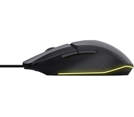 TRUST 25036 MOUSE GAMING GXT109 FELOX BLACK CON LED