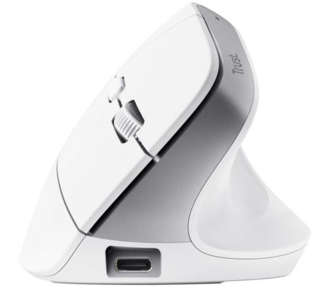 TRUST 25399 MOUSE BAYO+ VERTICAL ERGONOMICO INAL WHITE