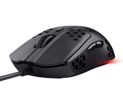 TRUST 25306 MOUSE GAMING GXT928 HELOX BLACK CON LED