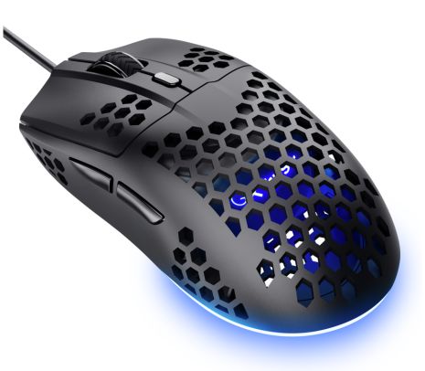 TRUST 25306 MOUSE GAMING GXT928 HELOX BLACK CON LED