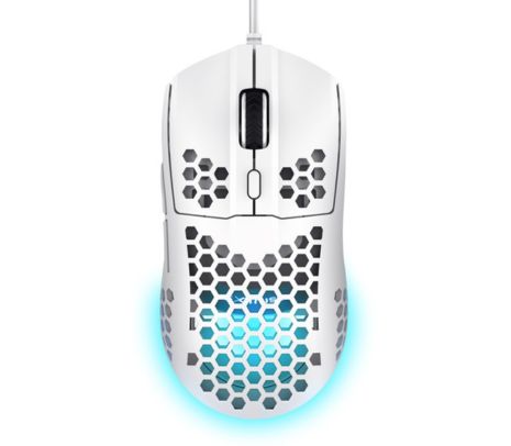 TRUST 25389 MOUSE GAMING GXT928 HELOX WHITE CON LED