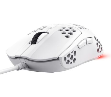 TRUST 25389 MOUSE GAMING GXT928 HELOX WHITE CON LED