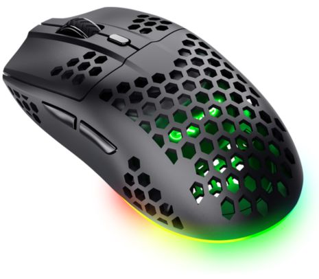 TRUST 25307 MOUSE GAMING GXT929 HELOX BLACK INAL CON LED