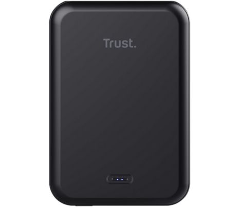 TRUST 24877 BATERIA DE RESPALDO MAGNO MAGNETICA P/SMARTPHONE 5.000 MAH BLACK