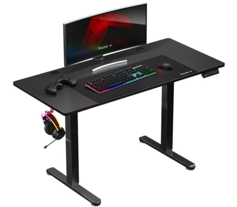 HUZARO HZ-HERO 8.2 MESA/ESCRITORIO GAMING ELEVABLE BLACK