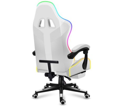 HUZARO HZ-FORCE 4.7 SILLA GAMNING RGB WHITE