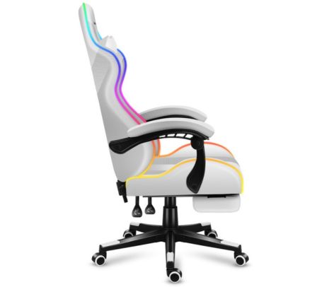 HUZARO HZ-FORCE 4.7 SILLA GAMNING RGB WHITE