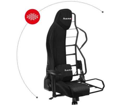 HUZARO HZ-FORCE 7.9 SILLA GAMING BLACK MESH