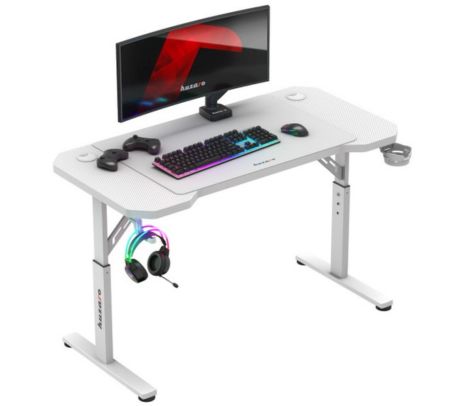 HUZARO HZ-HERO 2.6 MESA/ESCRITORIO GAMING WHITE