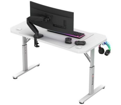 HUZARO HZ-HERO 2.6 MESA/ESCRITORIO GAMING WHITE