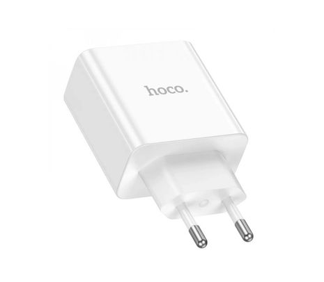 HOCO C108A CARGADOR PARED LEADER 2 USB-C EU QC3.0 35W WHITE