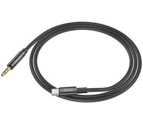 HOCO UPA19 CABLE USB-C A JACK 3.5MM 1M BLACK