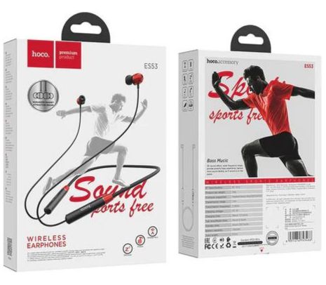 HOCO ES53 EARPHONES COOLWAY SPORT BT RED