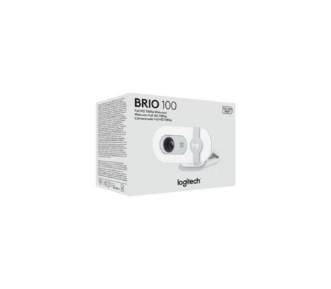 LOGITECH 960-001615 WEBCAM BRIO 100 OFF WHITE USB