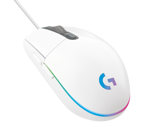 LOGITECH 910-005794 MOUSE G203 GAMING BLANCO LIGHTSYNC USB P/PROMO