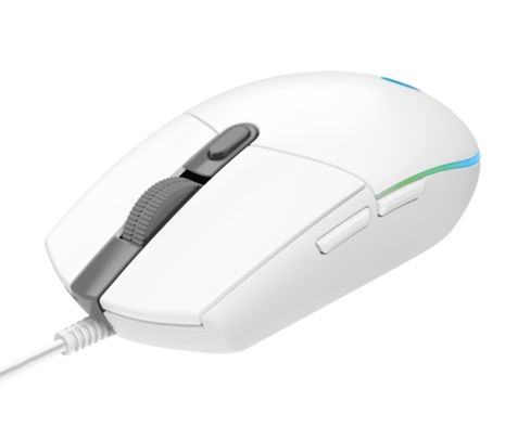 LOGITECH 910-005794 MOUSE G203 GAMING BLANCO LIGHTSYNC USB P/PROMO