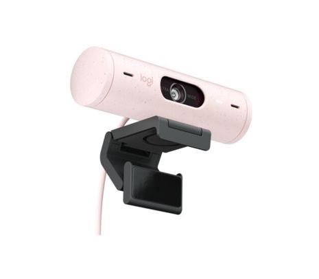 LOGITECH 960-001418 WEBCAM BRIO 500 ROSE AMR USB-C P/PROMO **