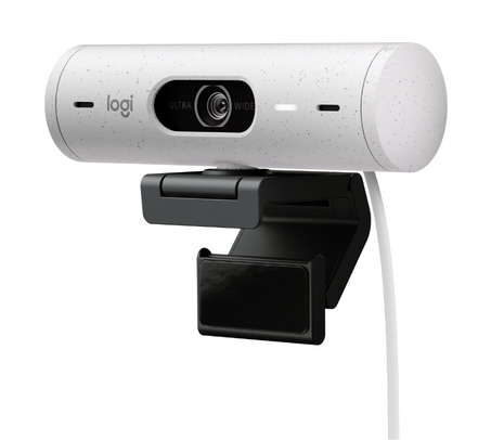 LOGITECH 960-001426 WEBCAM BRIO 500 OFF WHITE AMR USB-C P/PROMO **