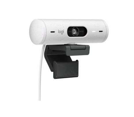 LOGITECH 960-001426 WEBCAM BRIO 500 OFF WHITE AMR USB-C P/PROMO **