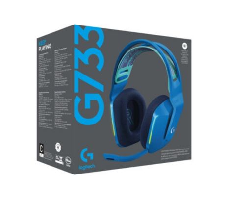 LOGITECH 981-000942 HEADSET G733 GAMING BLUE INAL