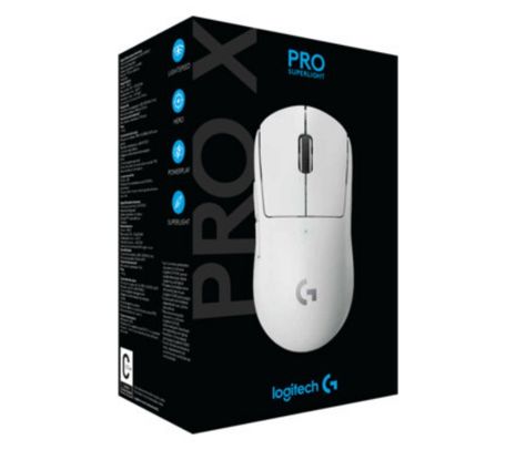 LOGITECH 910-005941 MOUSE PRO X SUPERLIGHT GAMING WHITE INAL