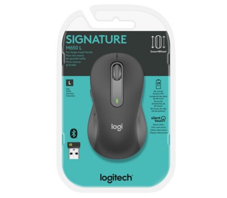 LOGITECH 910-006250 MOUSE M650 GRAFITO INAL+BT **