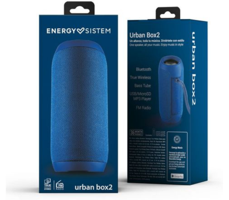 ENERGY SISTEM 449354 PARLANTE URBAN BOX 2 BT OCEAN (D)