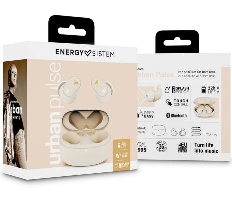 ENERGY SISTEM 455287 EARPHONES URBAN PULSE TWS CREAM