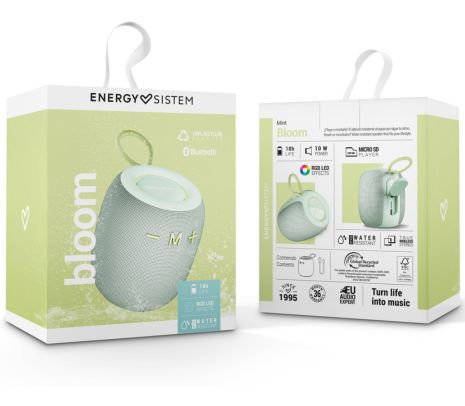 ENERGY SISTEM 458776 PARLANTE BLOOM BT MINT