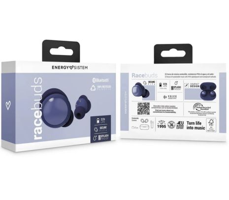 ENERGY SISTEM 458264 EARPHONES RACEBUDS SPORT TWS BLUE